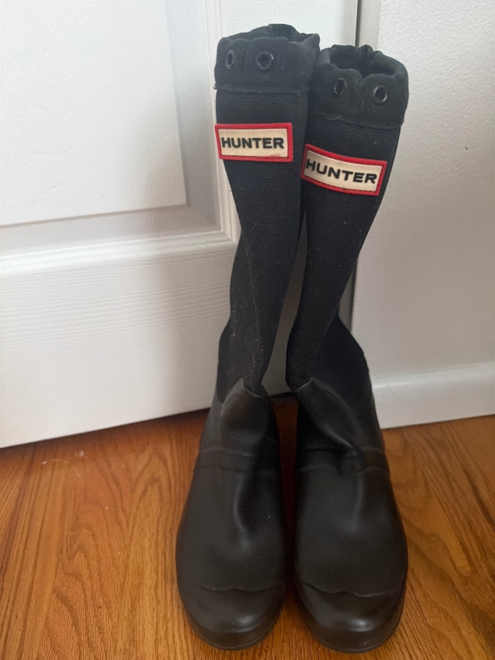 Hunter Black Tall Boots Size US 6 / UK 3 / EU